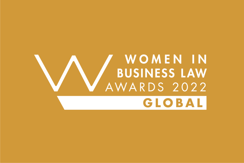 Women in Business Law Global Awards 2022 logo