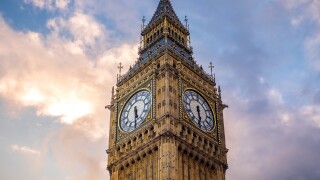 Big Ben at golden hour
