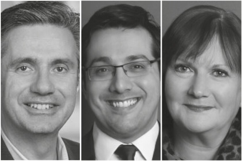 L to R: Henry Hadad, James Baillieu, Sally Shorthose