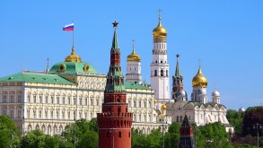 Moscow Kremlin in the summer morning