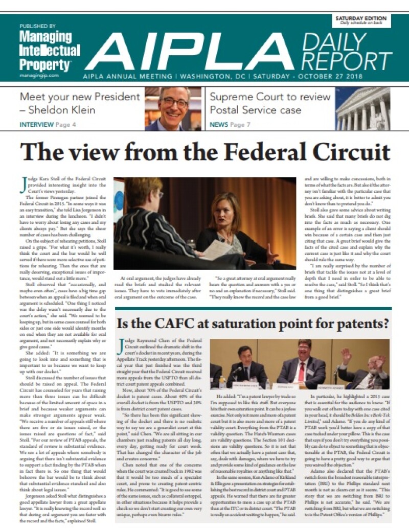 AIPLA Daily Report day 3