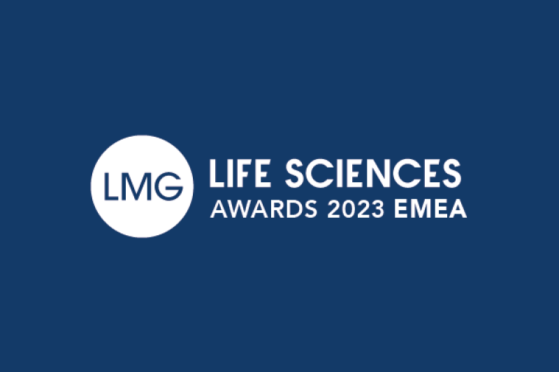 LMG Life Sciences Awards EMEA 2023 logo