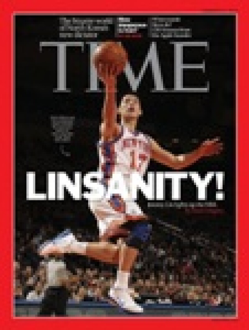 Jeremy Lin, Time Magazine cover