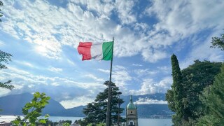 Italian flag overlooking Lake Como.jpg