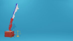 chile law for TV infographics, social media content and free space can be used to display data in 3d rendering