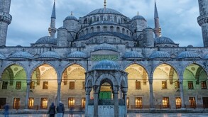 Sultan Ahmed Mosque in Istanbul. Turkey