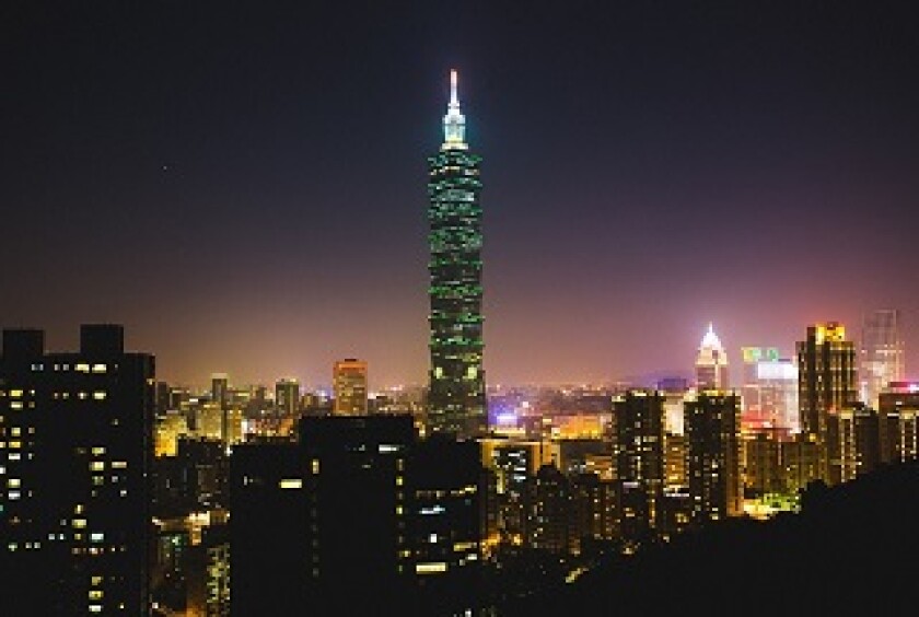 taiwan taipei skyline