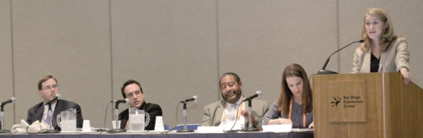 INTA professors debate