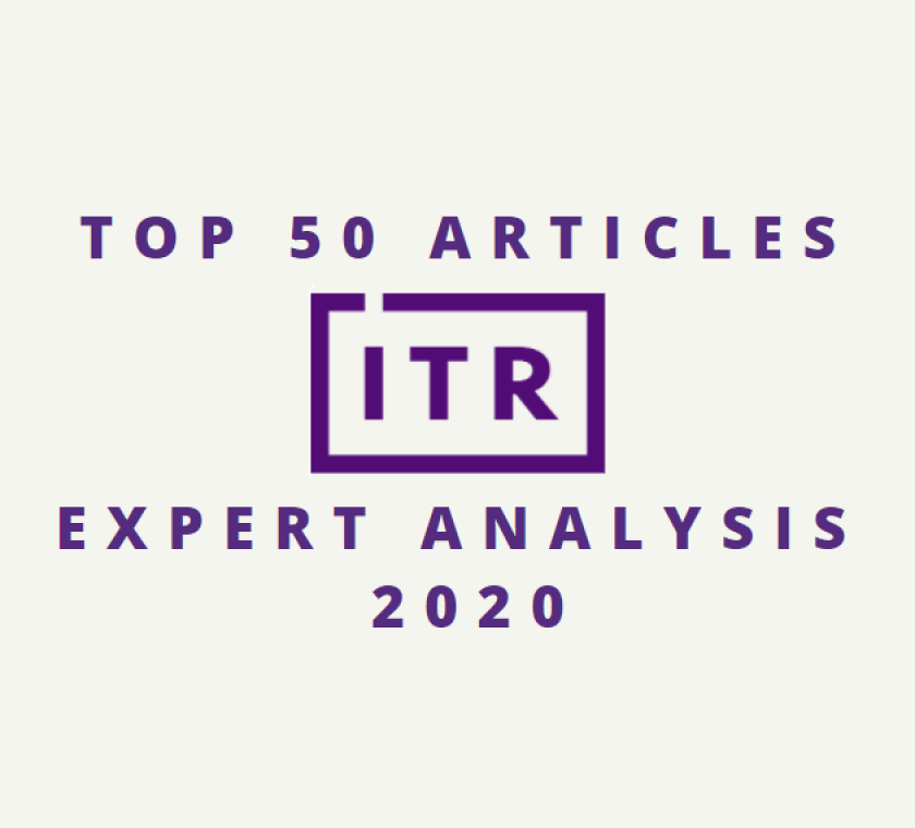 The articles highlighted below are from a database of over 15,000 articles on ITR