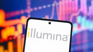August 14, 2024, Paraguay. In this photo illustration, the Illumina, Inc. logo is displayed on a smartphone screen.