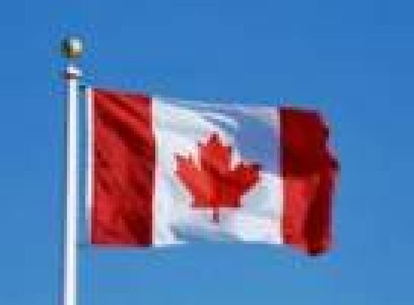 Canada flag 100