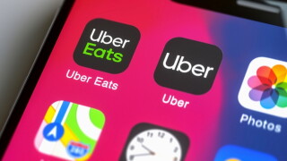 Uber iphone app
