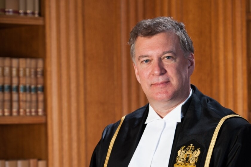 Michael Manson, the senior IP judge at the Canada Federal Court
