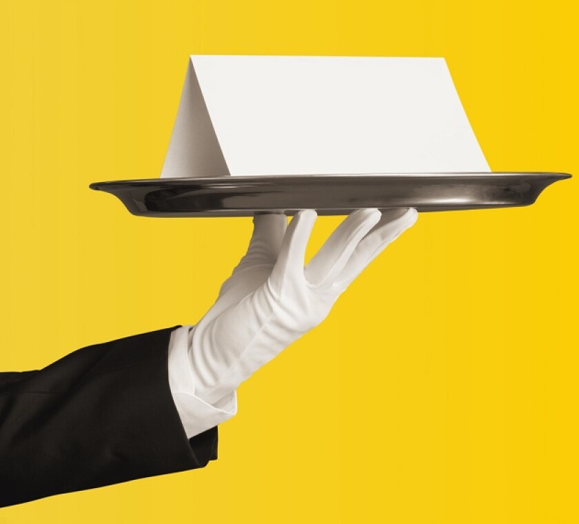 Would you like a menu?