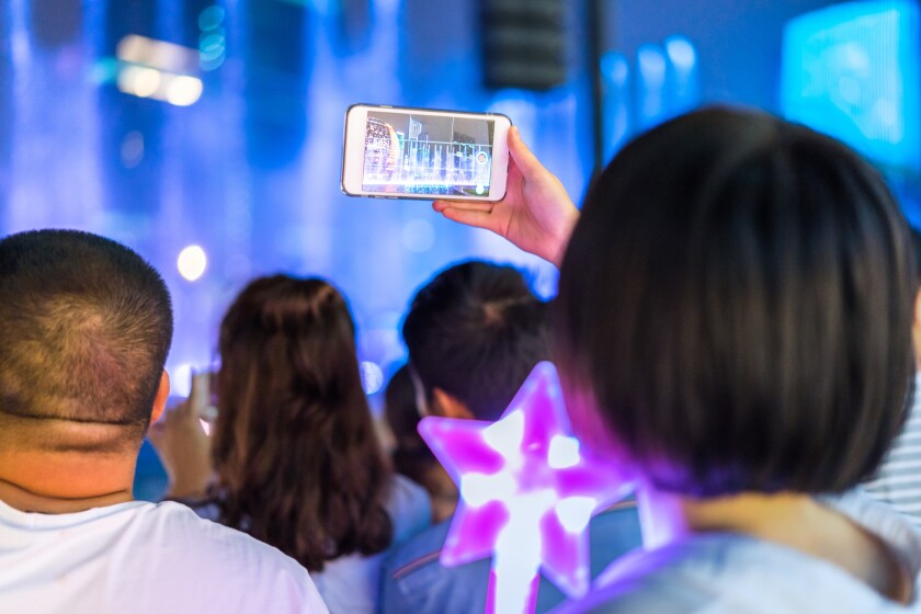 vocal concert in live