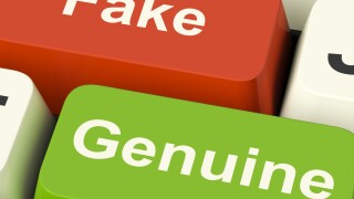 Fake and genuine on computer keys