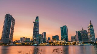 Ho Chi Minh City skyline