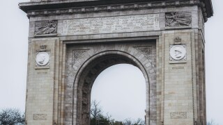 The Triumphal Arch in Bucharest