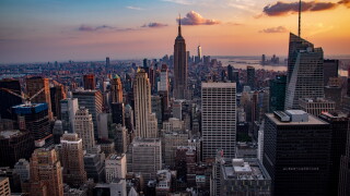 New York sunset