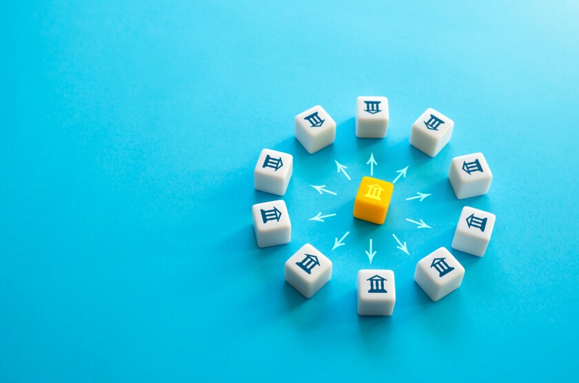 Central Bank and commercial banks. Interbank identification system. Financial transactions. Government bodies and departments. Issuance of loans to banks at an interest rate. Lending money deposits