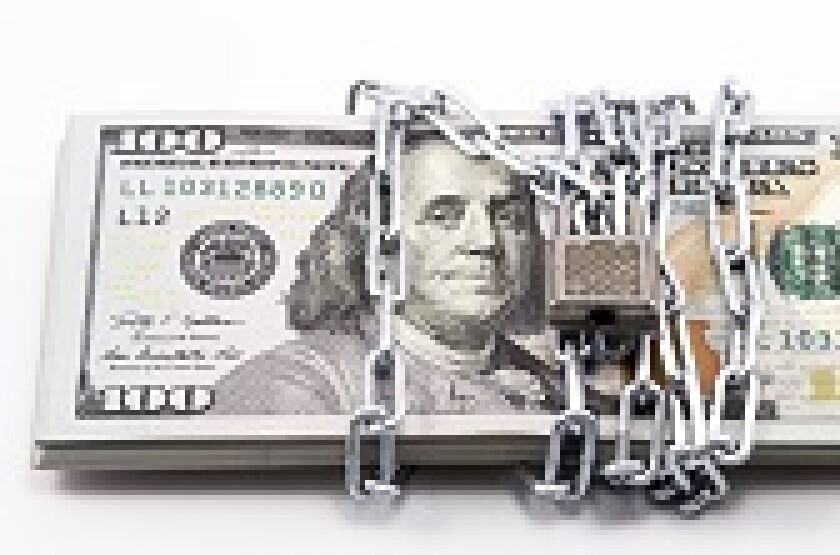 Locked money