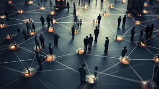 Business Networking. Generative AI