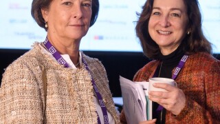 Grace Perez-Navarro and Jane McCormick at the ITR Leading Women in Tax Forum, New York