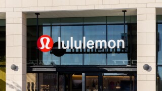 Victoria, BC, Canada - June 5, 2025: Lululemon is a premium athletic clothing company founded in Canada in 1998 and grown to have over 700 stores worldwide and also sells online.