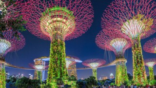 Gardens by the Bay panorama