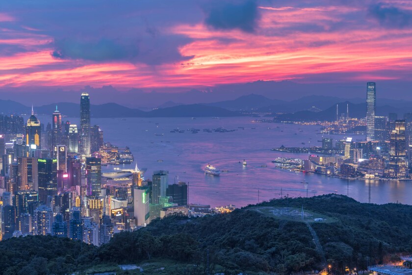 Hong Kong skyline