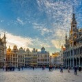 Grand Place (Grote Markt) with Town Hall (Hotel de Ville) and Ma