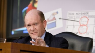 Chris Coons at the Senate Judiciary Committee Hearing for Amy Coney Barrett in 2020