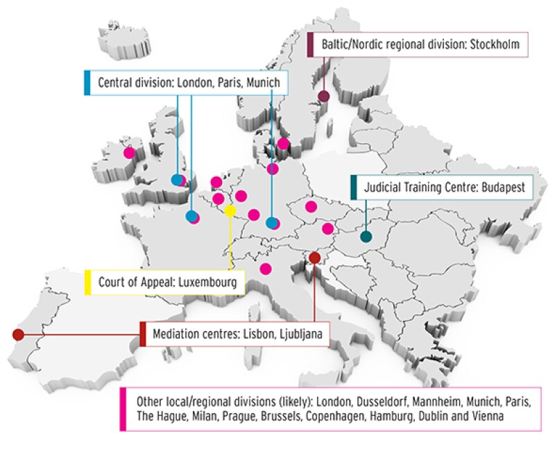UPC map