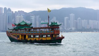Hong Kong Sea Ship