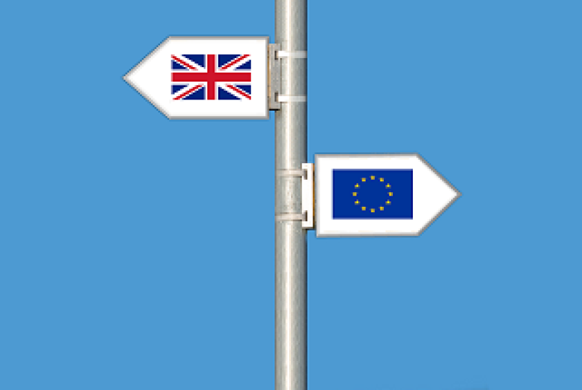 Brexit signpost