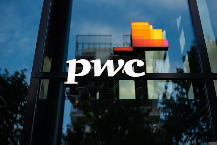 Oslo, Norway - 24 September 2022: PricewaterhouseCoopers or PWC 