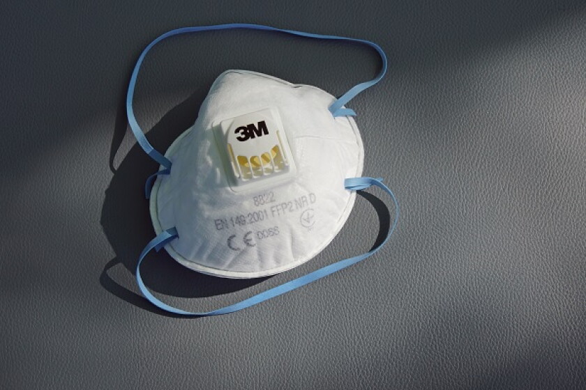 FFP2 Maske mit Ventil von 3M