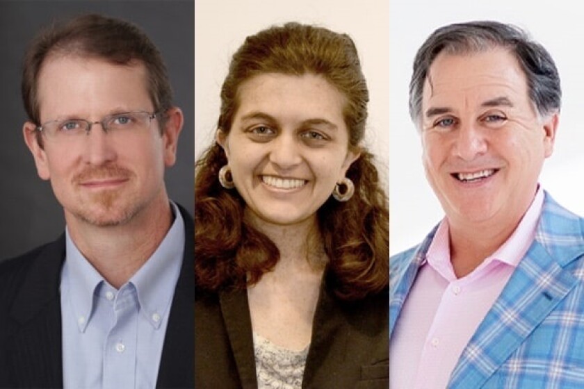 David Jones, Rani Mehta, David Pridham (Brad Watts is not pictured)