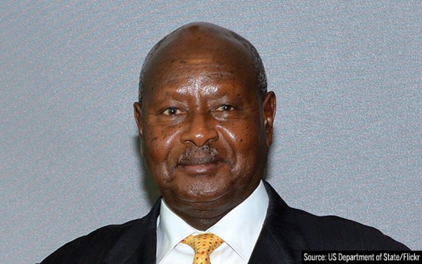 Yuweri Museveni, President of Uganda
