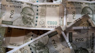 Five hundred Indian currency money notes