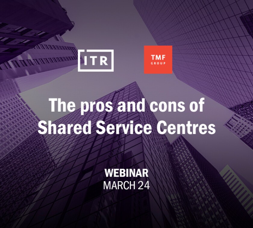 Webinar: The pros and cons of shared service centres on March 24 at 2pm GMT (3pm CET / 10am EDT)