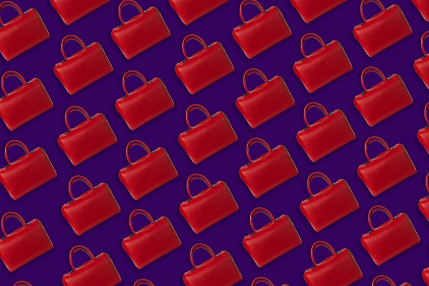 Fashionable background with a texture of women's accessories