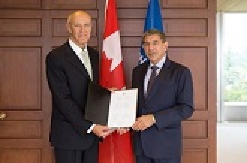 Canada accession to Marrakesh