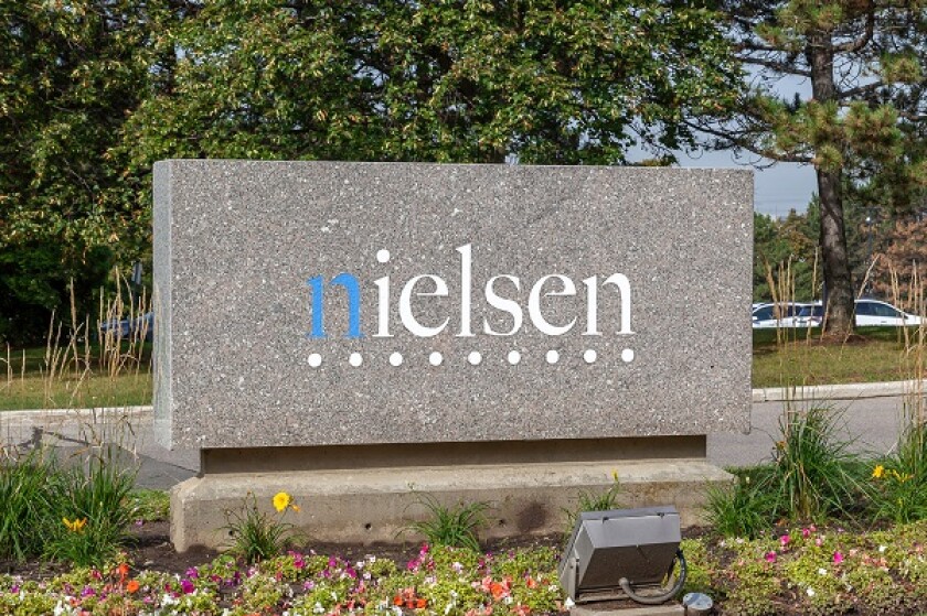 Markham, Ontario, Canada - September 20, 2019: Sign of Nielsen C