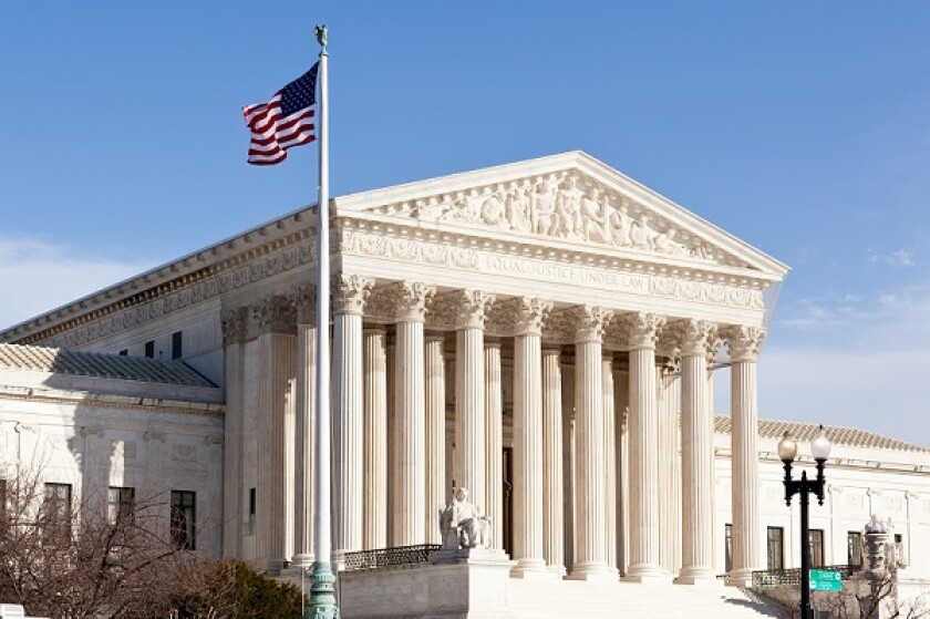 The US Supreme Court, which shut its doors in March