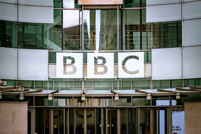LONDON- The BBC or British Broadcasting Corporation headquarters