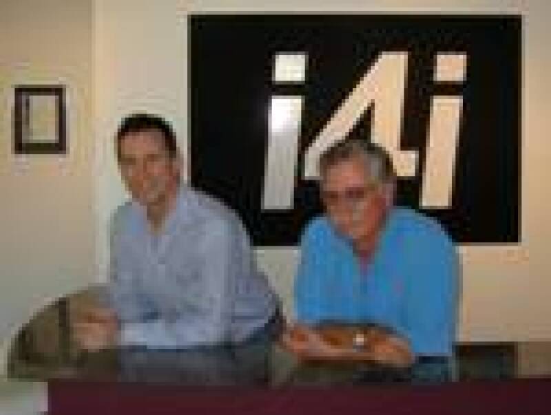 Loudon Owen, i4i chairman (left) and Michel Vulpe, i4i founder and CTO