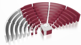 Parliament election in Qatar - 3D rendering