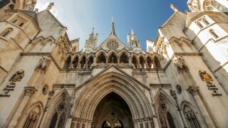 Entrance to the Royal Court of Justice