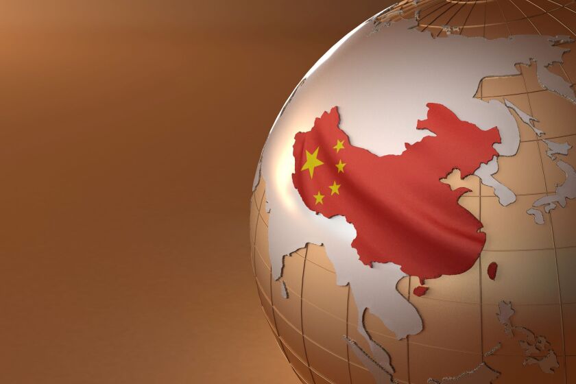 China globe